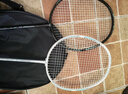 京东京造 利刃700碳素羽毛球拍对拍 耐打超轻已穿线 赠拍包+10球 实拍图