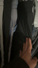 红豆（Hodo）休闲裤男款夏季冰丝凉爽宽松商务松紧腰弹力直筒商务裤子黑色L 实拍图