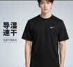 耐克NIKE男子26新品 防晒速干 训练休闲短袖T恤DV9840-010 黑色M 实拍图