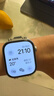 Apple/苹果 Watch S11 智能手表GPS款46毫米银色铝金属表壳雾紫色运动型表带S/M MEVW4CH/B 实拍图
