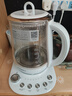 北鼎（Buydeem）养生壶大容量煮茶器炖煮一体烧水壶0胶水玻璃养生壶花茶壶燕窝炖盅煎药壶送礼好物 【单壶+炖盅套件】K159T|燕窝汤粥 1.5L 实拍图