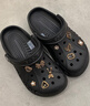 CROCS卡骆驰洞洞鞋贝雅洞洞鞋轻便运动鞋耐磨一脚蹬拖鞋休闲鞋|10126 黑色-001 43 (270mm) 实拍图