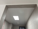 雷士（NVC）LED集成吊顶面板厨卫灯嵌入式光触媒珍珠白窄边框24W 300*600 实拍图