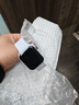 其他品牌高颜值LED手表时尚方形学生科技感超强夜光数字个性运动 太空白 实拍图