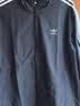 adidas经典三条纹运动连帽夹克外套男女春季阿迪达斯三叶草   黑色   XL 实拍图