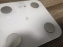 米家小米智能体脂秤S400 白色 双接家用电子秤体重秤 高精准25项身体数据平衡测试 体重体脂管理 实拍图