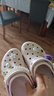卡骆驰（CROCS）厚底云朵洞洞鞋沙滩鞋|206750 骨白色-2Y2 37/38(240mm) 晒单实拍图