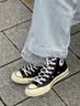 匡威（Converse）1970s 三星标经典高帮鞋情侣运动鞋学生鞋休闲帆布鞋男鞋女鞋 162050C 经典黑 36 /3.5 实拍图