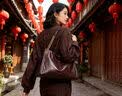 皮尔卡丹2026新款女包真皮大容量单肩包头层牛皮潮流通勤休闲生日礼物女生 黑色 实拍图