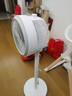 美的（Midea）【暴风循环】空气循环扇大风量摇头电风扇家用台式落地扇轻音卧室节能小风扇柔风轻羽扇 FGA24TQ 实拍图