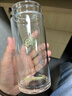 富光清然玻璃杯 高硼硅玻璃水杯子 女生便携牛奶咖啡高颜值茶杯480ml 实拍图