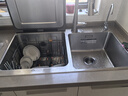 方太【水槽式洗碗机M1L]大容量不锈钢槽体高能气泡洗100℃蒸汽除菌 洗碗不弯腰洗果蔬去农残洗碗机在左 实拍图