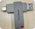 thinkplus联想1TB Type-C USB3.2 双接口U盘手机电脑通用大容量 办公商务u盘适用于安卓苹果TPU302系列 实拍图