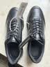 爱步（ECCO）商务休闲鞋男 透气低帮牛皮鞋  雅仕207124 黑色(建议正码正拍) 晒单实拍图