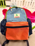 SHUKIKU儿童书包防泼水1-3年级学生书包超轻透气户外旅游双肩包橙红M+码 实拍图