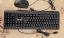 联想（Lenovo）键盘 有线键盘 M120K有线超薄键盘 电脑办公键盘 巧克力按键笔记本键盘 实拍图