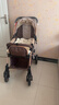 奔昂 婴儿推车可坐可躺轻便避震宝宝折叠婴儿车双向BB童车手推车 升级卡其+一键单手收+可坐躺+可双向推行+四轮高配 实拍图