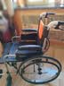 鱼跃 (yuwell)手动轮椅车H062折叠老人轻便免充气铝合金旅行手推代步 实拍图
