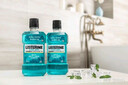 李施德林 (Listerine) 精油漱口水冰蓝零度温和清新口气减少细菌500mL*2支 实拍图