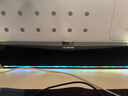 COLORFIRE七彩虹电脑音响音箱桌面电竞游戏无序RGB台式机笔记本低音炮有线喇叭3.5mm接口圣诞礼物CF100 黑色 实拍图