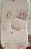 babycare新生儿枕头硅胶云片枕婴儿透气宝宝枕头0-6月可机洗43*21魔法兔 实拍图