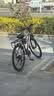EG7山地自行车成人学生变速越野单车双减震赛车26寸青少年男女公路车 减震辐条-黑红【整车发货 免调试】 26寸21速【适合：160-180CM】 实拍图