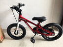 优贝（RoyalBaby）儿童自行车男女镁合金单车 月亮系列3-5岁 宇航员14寸 红色 实拍图