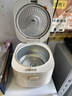 美的（Midea）小碧玉电饭煲2-3人3升0氟陶瓷白玉内胆家用电煮锅煲汤煮粥智能预约多功能一锅多用微压电饭锅RE360 实拍图