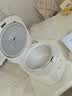 美的（Midea）小碧玉电饭煲2-3人3升0氟陶瓷白玉内胆家用电煮锅煲汤煮粥智能预约多功能一锅多用微压电饭锅RE360 实拍图