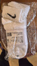 耐克（NIKE）男袜女袜 26新款训练透气短中长袜快干休闲跑步健身运动nike袜子 热推/简约经典白色/三双装/中袜 M/24-26厘米/38-42码 实拍图