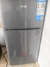 奥克斯小冰箱家用小型迷你冷藏冷冻两用出租房宿舍用节能省电寝室办公室电冰箱 【净化去味】146灰色【高效保鲜 铜管速冷】30L 实拍图