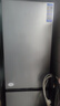 海尔（Haier）「真省电」310L三门冰箱抗菌净味一级能效风冷无霜BCD-310WGHD3E7WV(银)国家补贴 实拍图