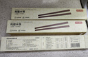 京东京造 筷子 家用食品接触级餐具实木防滑鸡翅木原木【无漆无蜡】10双装 实拍图