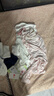贝瑞加（Babyprints）女童打底裤儿童裤子女宝宝弹力长裤女孩春秋底裤木耳边 灰130 实拍图