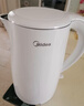美的（Midea）电热水壶家用烧水壶泡茶0涂层食品级304不锈钢自动断电双层防烫全钢无缝1.5L大容量 MK-HJ1566 实拍图