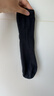 京东京造【100%纯棉10A抗菌】春夏袜子男防臭透气休闲商务中筒袜 黑灰藏青 实拍图
