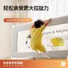 丸丫床护栏婴儿床围栏床上边两面宝宝防摔防护栏防掉床挡儿童挡板 2面 灰企鹅1.5+灰冰川 1.9m 双面装 需打钉 实拍图