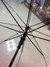 天玮伞业长柄透明伞大号直杆加固伞骨简约渐变色透明伞纯色成人便携 实拍图