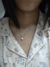 唯一（Winy）一克拉莫桑石999足银项链女款2026新款生日520送女朋友母亲节礼物 实拍图