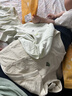 Aengbay昂贝 婴儿睡衣套装夏季薄款秋衣秋裤宝宝大PP裤新生儿衣服纯棉 绿色 90 晒单实拍图
