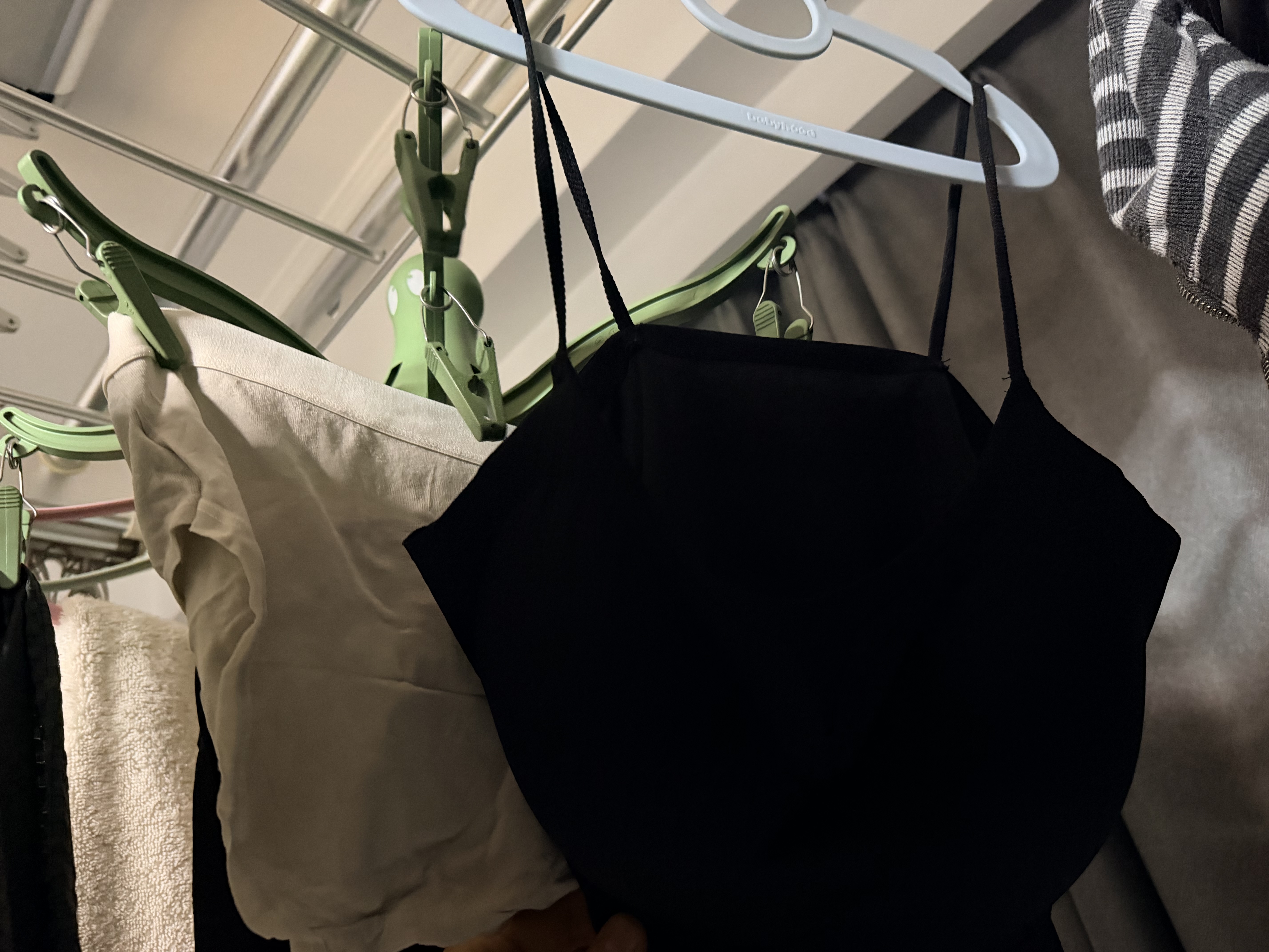 古今（GUJIN）带胸垫美背内衣吊带背心女一体式免穿文胸罩小胸聚拢无痕打底黑L 实拍图