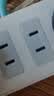 公牛（BULL）分控插座/插线板/插排/排插/接线板/宿舍家用桌面拖线板  3C认证  4位分控全长2米 独立开关 实拍图