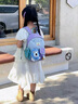 SHUKIKU乐兜兜儿童公仔双肩包幼儿园书包小学生防泼水背包 海盐茄紫M 实拍图