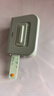 得力（deli）活页打孔器金属6孔/3孔可调节六孔打孔机小型a4活页本凭证装订机装订夹条 TA857抹茶绿 实拍图