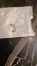 YKINCASL老凤凰9如意同心结螺丝耳钉女耳环养耳免摘耳骨饰品 如意结螺丝耳钉 4MM一对老凤祥同款 实拍图