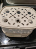 小熊（Bear）蒸蛋器 煮蛋器 家用多功能一体机 一键操作蒸鸡蛋羹神器 小型一人用 单双层一体机ZDQ-D12R3 实拍图