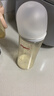 贝亲ppsu奶瓶 新生儿奶瓶 宽口径宝宝水瓶 婴儿喝奶瓶 儿童离乳吸管瓶 330ml 带L奶嘴（6个月+） 实拍图