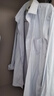 罗蒙（ROMON）长袖衬衫男商务休闲条纹衬衣男士职业正装外套男装RCS2K08-341 实拍图