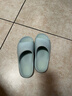 朴西香蕉船凉拖鞋女士浴室不易滑居家室内四季情侣拖鞋男 深灰 42-43 实拍图