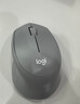罗技（Logitech）M330 轻音鼠标 无线鼠标 办公鼠标 右手鼠标 带无线微型接收器 灰色 实拍图